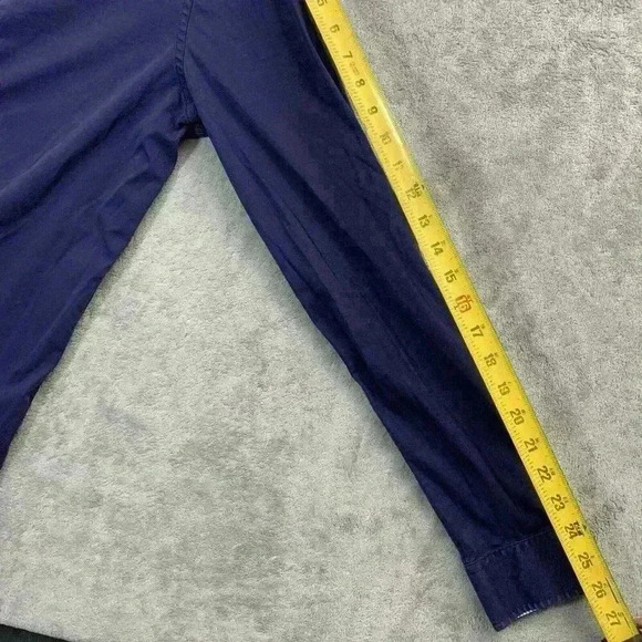 Butter Cloth Shirt Mens Large Tall Fit Button Up L/S Blue Cotton Casual Office - Picture 4 of 9